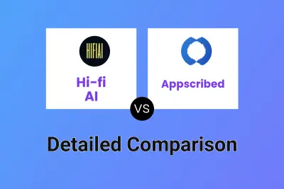 Hi-fi AI vs Appscribed