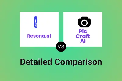 Resona.ai vs Pic Craft AI Detailed comparison features, price