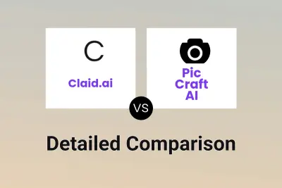 Claid.ai vs Pic Craft AI Detailed comparison features, price