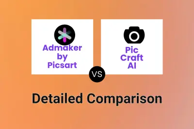 Admaker by Picsart vs Pic Craft AI Detailed comparison features, price