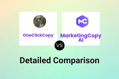 OneClickCopy vs MarketingCopy AI