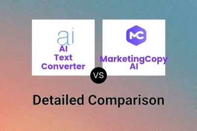 AI Text Converter vs MarketingCopy AI