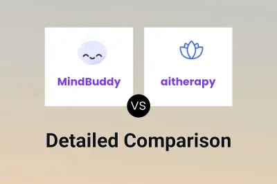 MindBuddy vs aitherapy