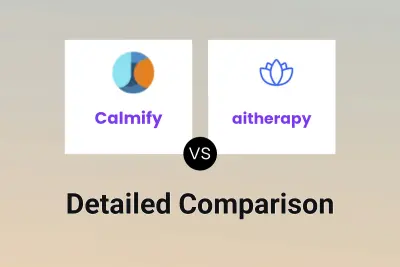 Calmify vs aitherapy