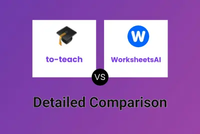 to-teach vs WorksheetsAI