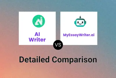 AI Writer vs MyEssayWriter.ai Detailed comparison features, price