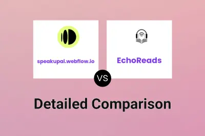 speakupai.webflow.io vs EchoReads