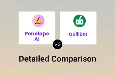 Penelope AI vs QuillBot Detailed comparison features, price