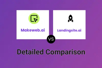 Makeweb.ai vs Landingsite.ai