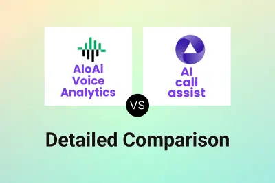 AloAi Voice Analytics vs AI call assist