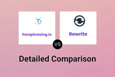 Paraphrasing.io vs Rewrite