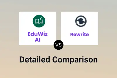 EduWiz AI vs Rewrite