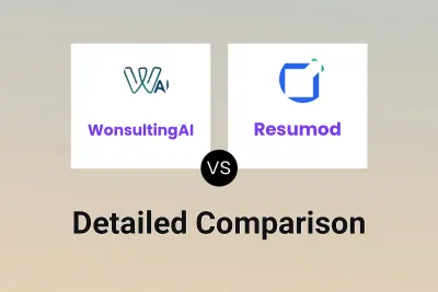 WonsultingAI vs Resumod