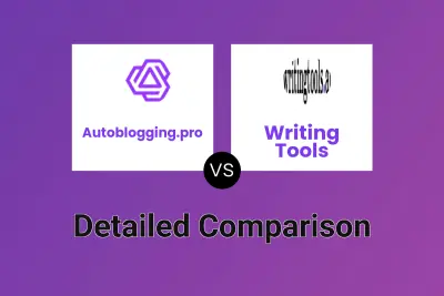 Autoblogging.pro vs Writing Tools