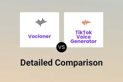 Vocloner vs TikTok Voice Generator