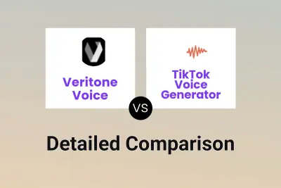 Veritone Voice vs TikTok Voice Generator