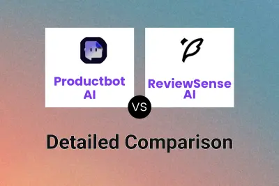 Productbot AI vs ReviewSense AI