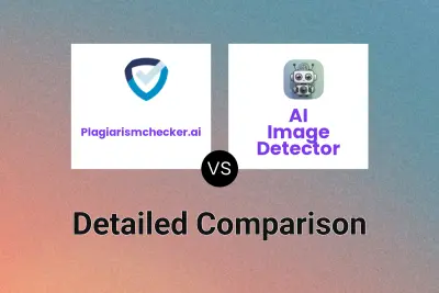 Plagiarismchecker.ai vs AI Image Detector