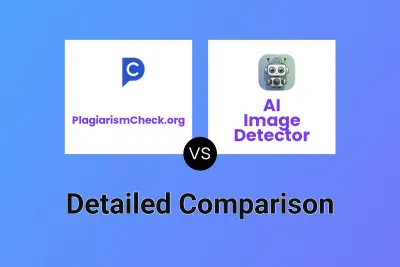 PlagiarismCheck.org vs AI Image Detector