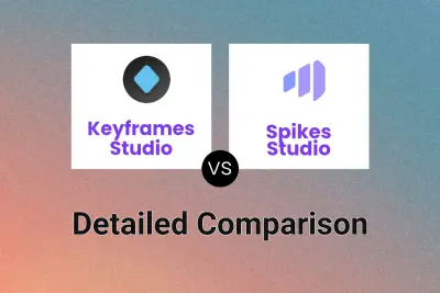 Keyframes Studio vs Spikes Studio Detailed comparison features, price