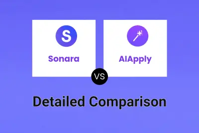 Sonara vs AIApply Detailed comparison features, price