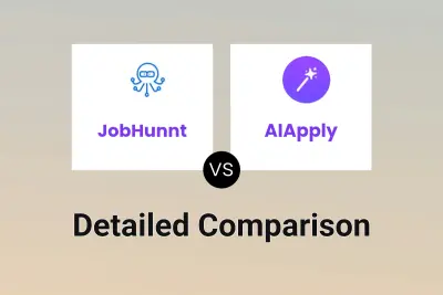 JobHunnt vs AIApply Detailed comparison features, price