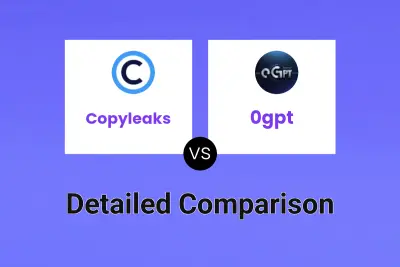 Copyleaks vs 0gpt