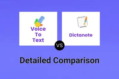 Voice To Text vs Dictanote