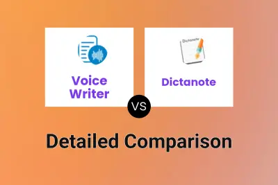 Voice Writer vs Dictanote