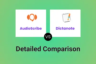 AudioScribe vs Dictanote