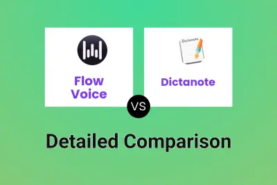 Flow Voice vs Dictanote