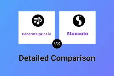 GenerateLyrics.io vs Staccato