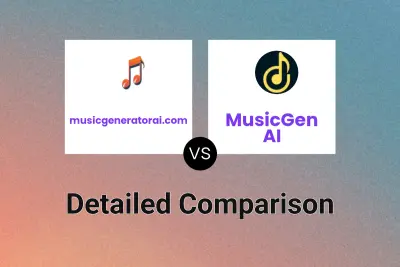 musicgeneratorai.com vs MusicGen AI