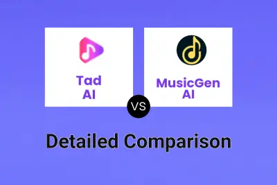 Tad AI vs MusicGen AI