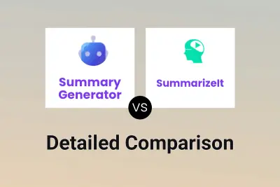 Summary Generator vs SummarizeIt