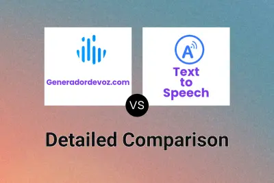 Generadordevoz.com vs Text to Speech