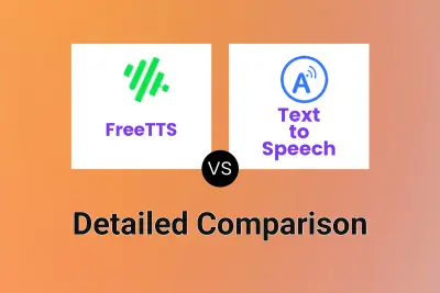 FreeTTS vs Text to Speech