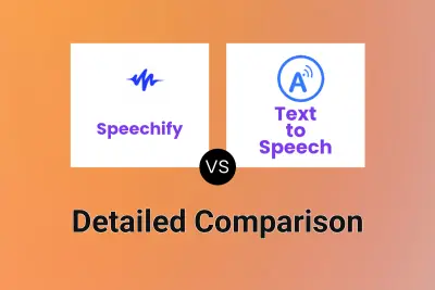 Speechify vs Text to Speech