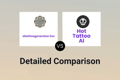 aitattoogenerator.fun vs Hot Tattoo AI