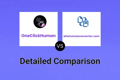 OneClickHuman vs aitohumanconverter.com