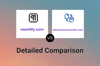 rewritify.com vs aitohumanconverter.com