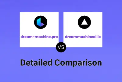 dream-machine.pro vs dreammachineai.io