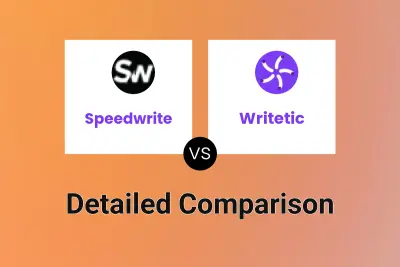 Speedwrite vs Writetic