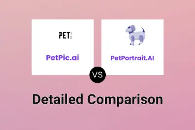 PetPic.ai vs PetPortrait.AI Detailed comparison features, price