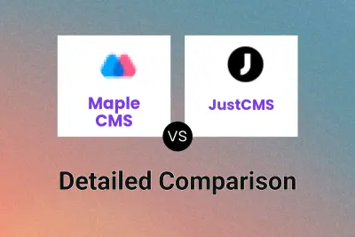 Maple CMS vs JustCMS