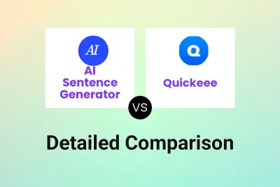 AI Sentence Generator vs Quickeee