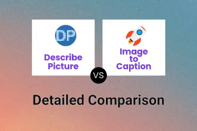 Describe Picture vs Image to Caption