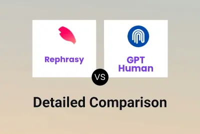 Rephrasy vs GPT Human