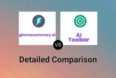 gimmesummary.ai vs AI Toolbar