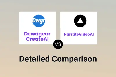 Dewagear CreateAI vs NarrateVideoAI